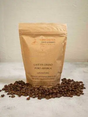 Café 100% Arábico en grano. 250 gr.